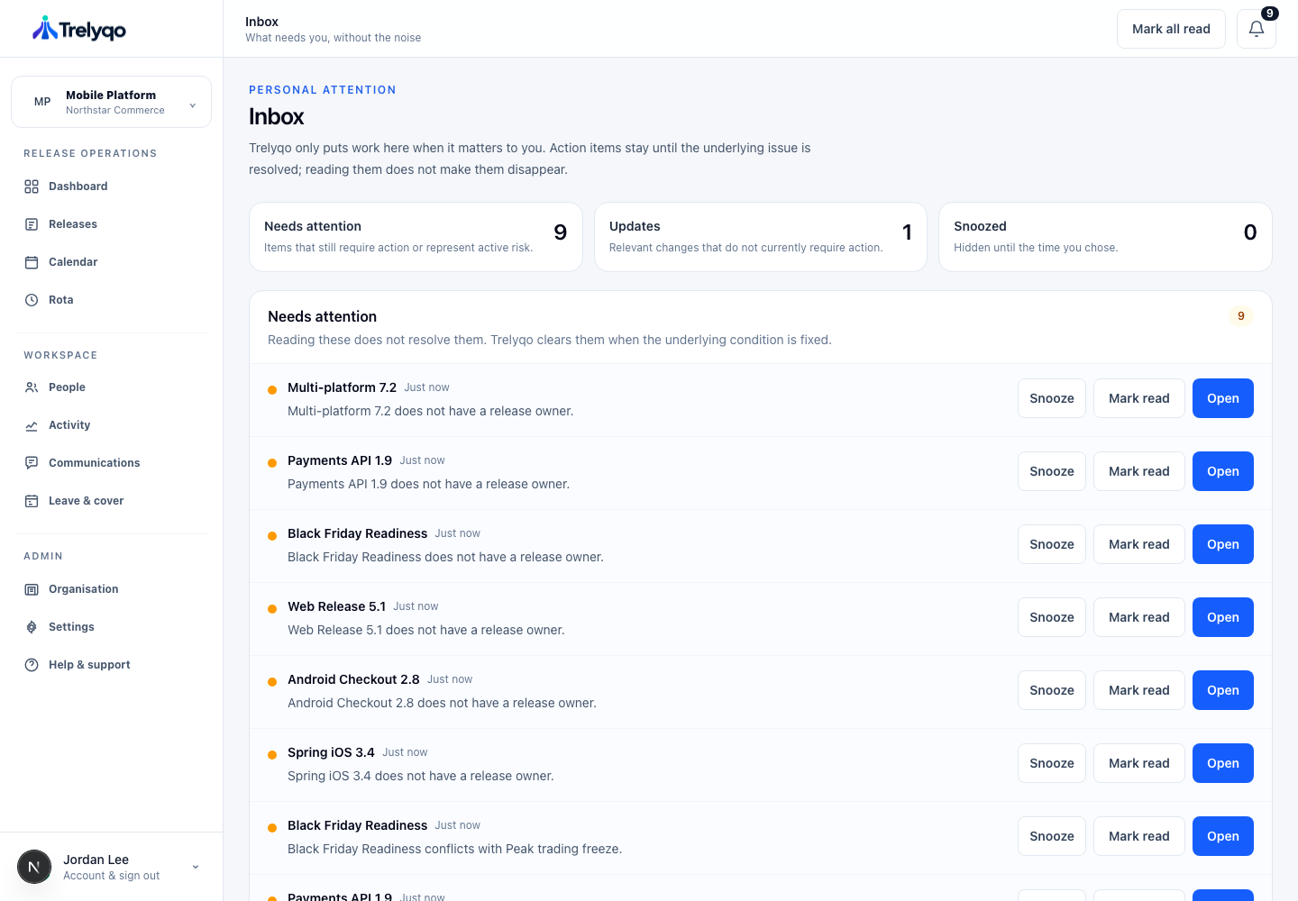 Trelyqo inbox